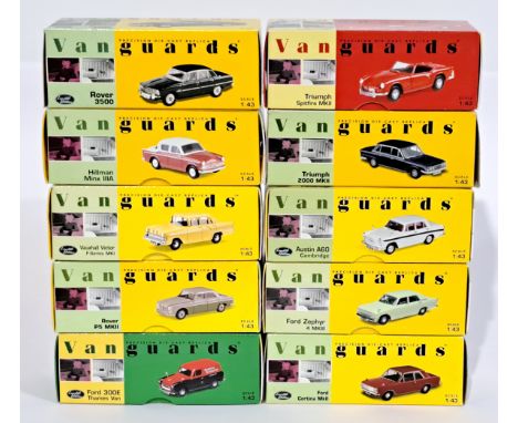 Vanguards 1:43 scale, a boxed Car &amp; Van group.&nbsp;&nbsp;Includes Ford Zephyr 4 MKIII &amp; Vauxhall Victor F-Series MKI