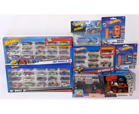 Mattel Hot Wheels, a boxed &amp; Blister Pack group.&nbsp; Includes 20 Car Packs, Monster Trucks &amp; Track Stars. Although 
