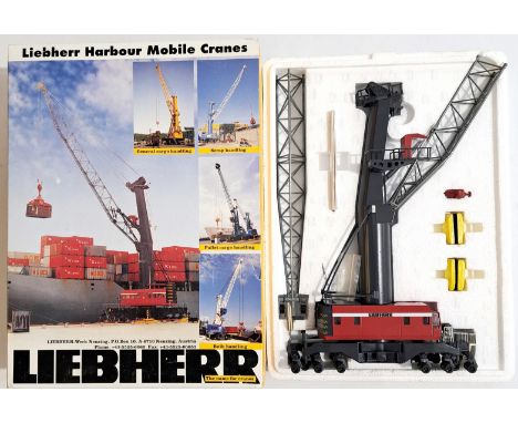 Conrad, a boxed 1:100 scale No.2111 Liebherr Harbour Cranes. Although unchecked for completeness, condition appears generally