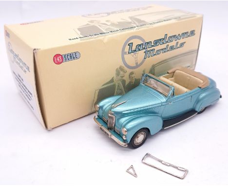 Lansdowne Models (Brooklin) a boxed 1:43 scale LDM86 1950 Humber Super Snipe Tickford - Tickford bodied DHC in light metallic