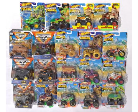 Mattel Hot Wheels Monster Trucks &amp; similar, Blister Pack group.&nbsp; Includes Teenage Mutant Ninja Turtles, Batman, Donk