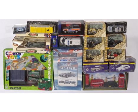 Corgi, Atlas Editions, a boxed Car, Commercial, Motorcycle &amp; similar group. Although unchecked for completeness condition