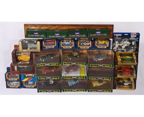 Corgi Classics, Matchbox Models of Yesteryear &amp; similar, a boxed group. Although unchecked for completeness condition gen