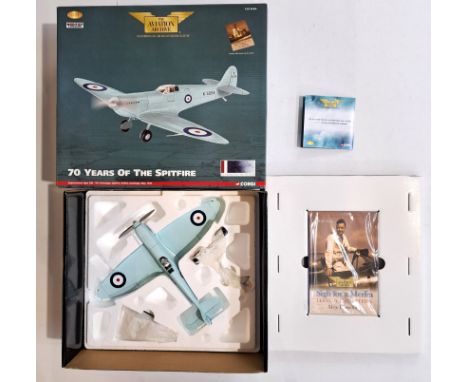 Corgi "Aviation Archive" a boxed 1/32 scale AA33908 (70 Years Of The Spitfire) Supermarine Spitfire Type 300 (The Prototype S