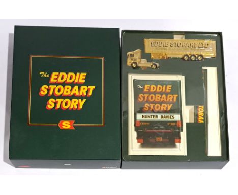 Corgi CC86610 The Eddie Stobart Story with Gold Plated Model.&nbsp; Although unchecked for completeness condition generally a