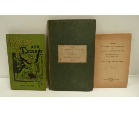 LOWSON ALEXANDER. &nbsp;Tales, Legends &amp; Traditions of Forfarshire. First Series. Frontis &amp; illus. Orig. pict. green 