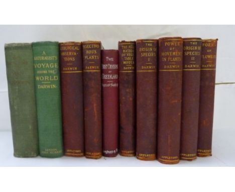 NANSEN FRIDTJOF.&nbsp;&nbsp;The First Crossing of Greenland. Frontis &amp; illus. Orig. maroon cloth. 1897; also 8 various vo