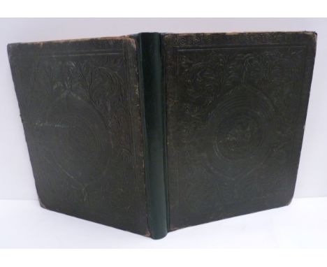 HAY L. M. A.&nbsp; Album, c.1830's. containing manuscript poetry &amp; inscriptions in various hands, together with watercolo
