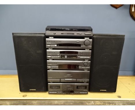 Vintage Pioneer separates HIFi system to include turntable from a house clearance&nbsp;