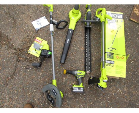 Ryobi lithium garden tool system