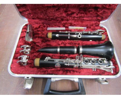 A clarinet in case