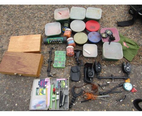 Fishing tackle- various tackle, boilies, bait alarms etc etc&nbsp;