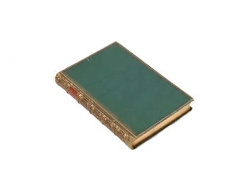 Book: Queen Victoria, Leaves from the Journal of our Life in the Highlands. 1868, 1st edition, bound in green leather