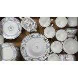 Spode Versailles tea ware to include cups, saucers, side plates, salad plates, milk jug, sugar bowl,
