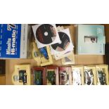 A collection of Days gone boxed toy cars together with Canon digital ixus 100IS camera and Minolta