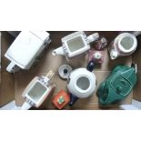 A collection of mostly Sadler novelty teapots to include racing car, Christmas carol, Alice in