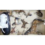 A Collection of Beswick Horses to include Bois Russel Racehorse 701, Foal 763, Foal 836, Foal 915,