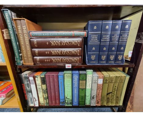 FOLIO SOCIETY:&nbsp;collection of 27 vols in slipcases, VG condition plus a 4 volume Oxford Compact Reference Set in slipcase