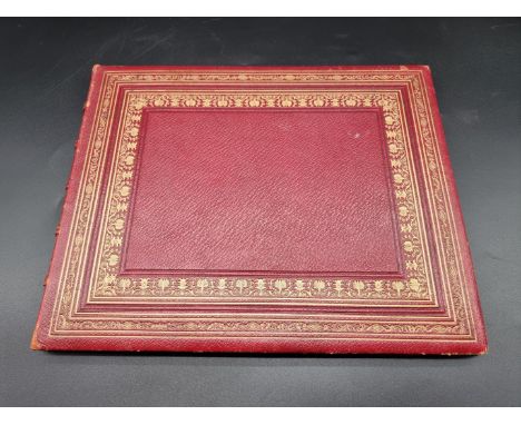 OXFORD:&nbsp;'Photographic Views of Oxford...December 1866': ornate manuscript title page in colours and gilt, 23 large forma