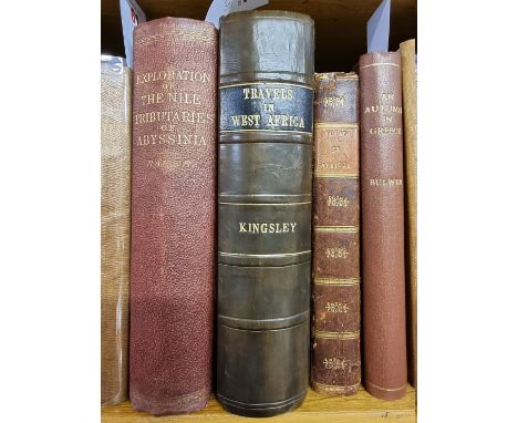 BAKER (Sir Samuel):&nbsp;'Exploration of the Nile Tributaries of Abyssinia..', Hartford, O D Case &amp; Co, 1868: publishers 