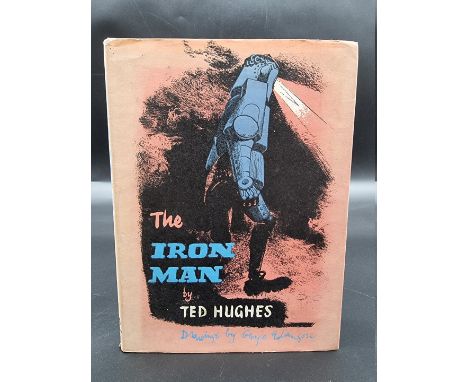 HUGHES (Ted): 'The Iron Man': First Edition, Faber &amp; Faber, 1968: pub. pink cloth with dustjacket, sunned and a little ni