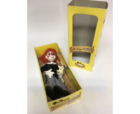 A boxed Pelham puppet 'Bimbo'