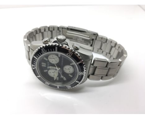 A Tissot gents chronograph watch, with box