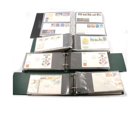 First Day Covers 1970s to 2010s, many still in original envelopes, some in albums; and some loose stamps.