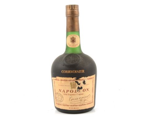 Courvoisier Napoleon, Old Liqueur Cognac, 1960s/ 70s bottling, label numbered HP7211, stating Not Less than 24oz.