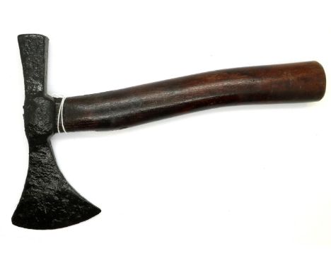Viking Iron battle axe, preserved with later added shaft. P&amp;P Group 1 (£14+VAT for the first lot and £1+VAT for subsequen