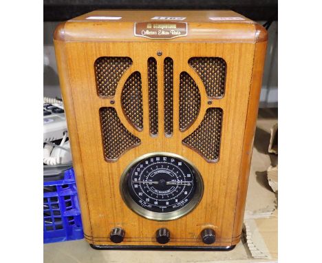 Steepletone Collectors Edition radio. All electrical items in this lot have been PAT tested for safety and have passed. This 