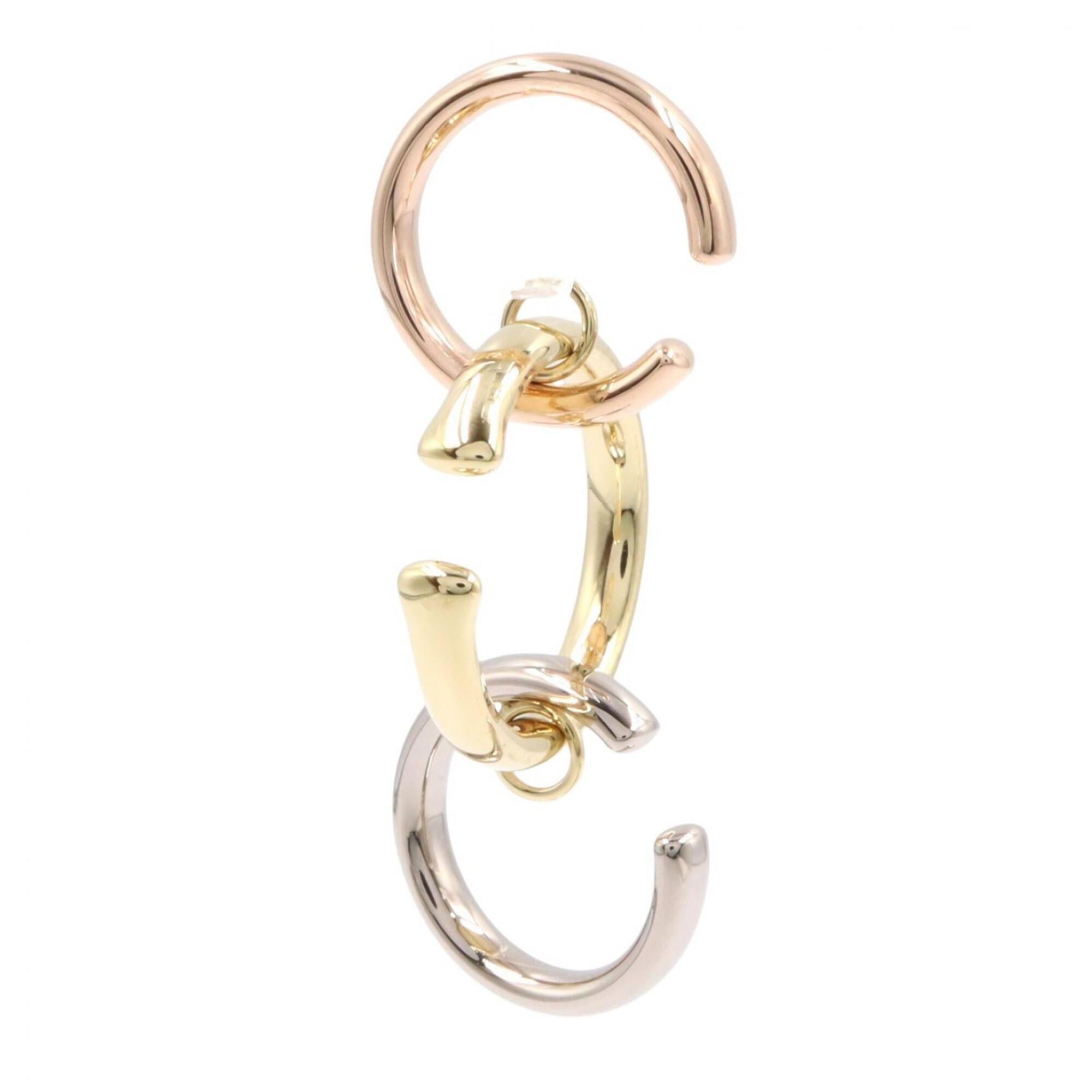 Cartier Sacai Trinity Ear Cuff M - Accessory 18K (Yellow Gold), 18KWG (White 18KPG (Pink Gold) Women