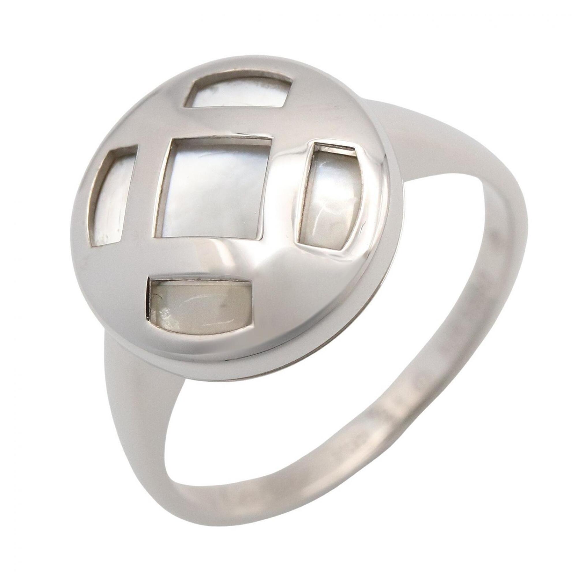 Cartier Pasha SH Ring - 18K White Gold (18KWG) Men\'s & Women\'s Clear Silver Tones