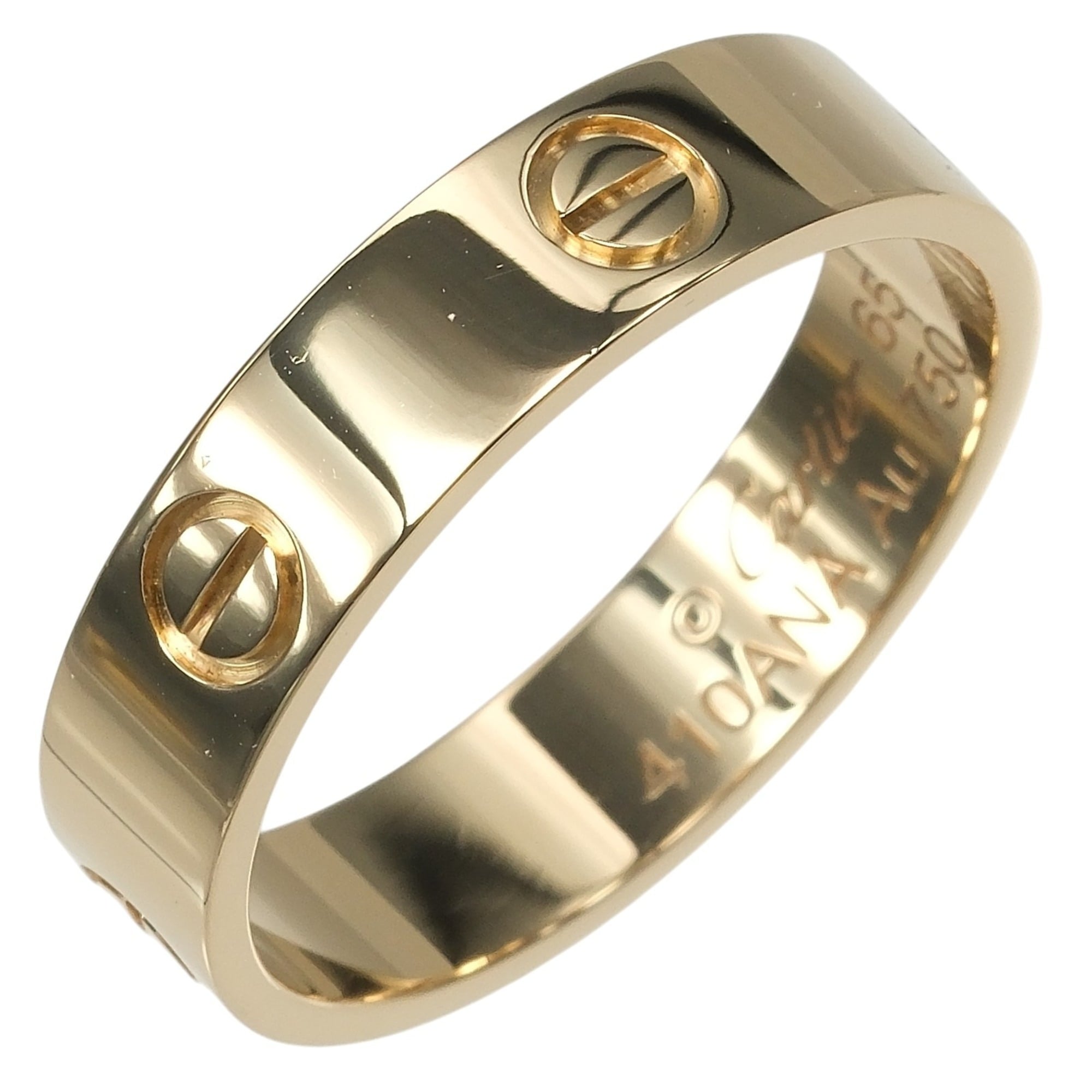 Cartier Love Ring, Size 24, 18K Yellow Gold, Approx. 7.16g.