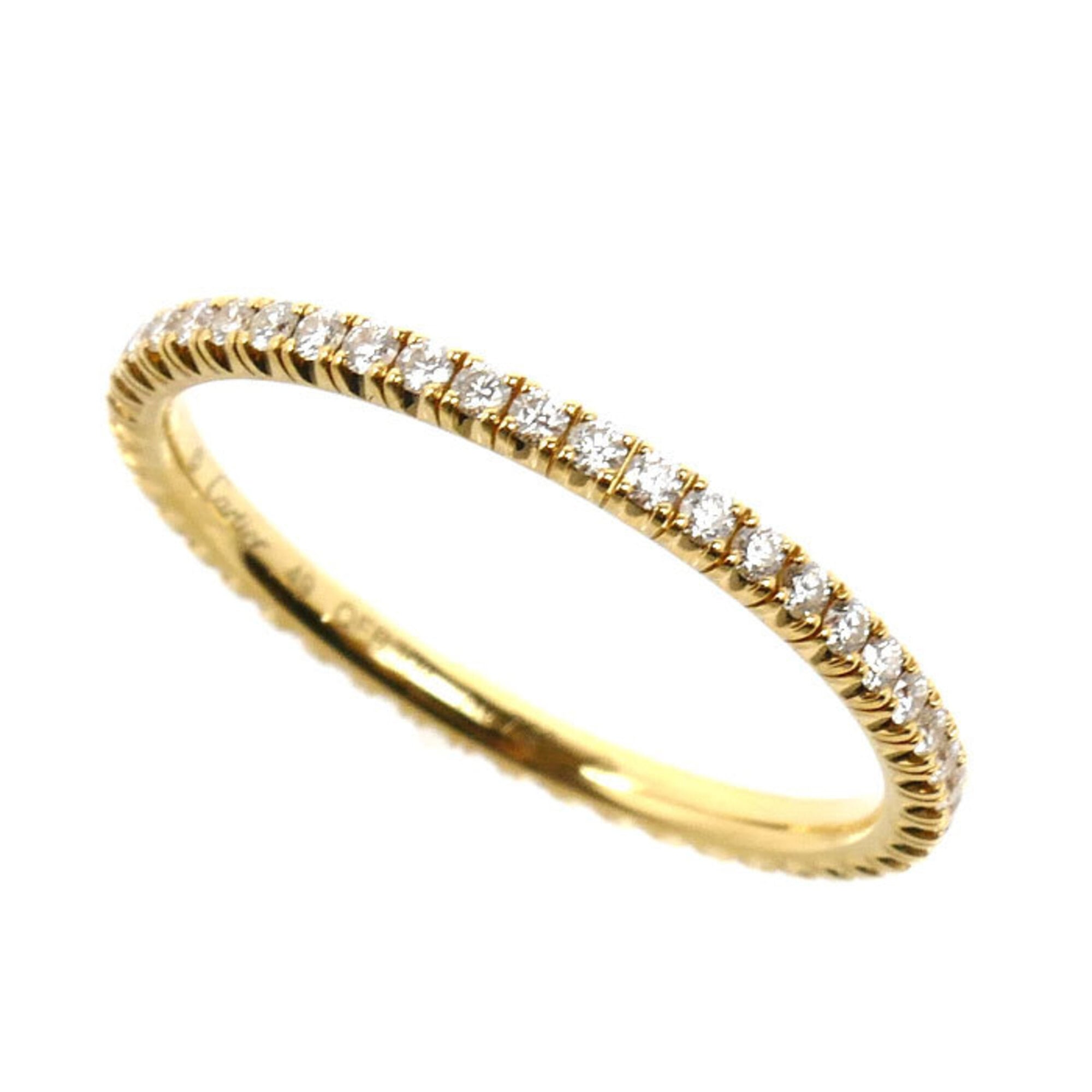 CARTIER Cartier 18K Yellow Gold Etincelle de Full Eternity Ring B4212049 Diamond 49 1.2g Women\'s