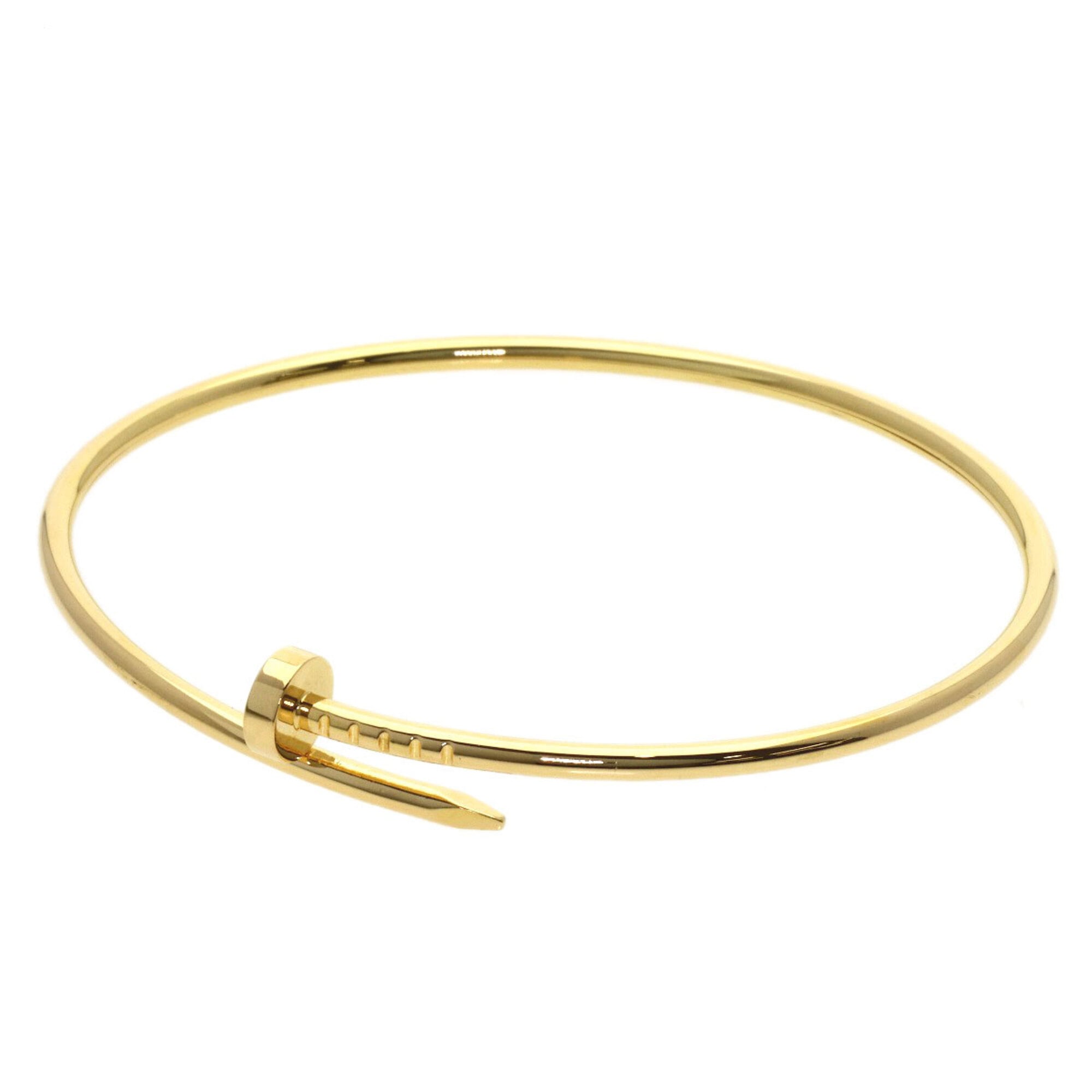 Cartier Juste un Clou SM #19 Bracelet 18K Yellow Gold Women\'s CARTIER