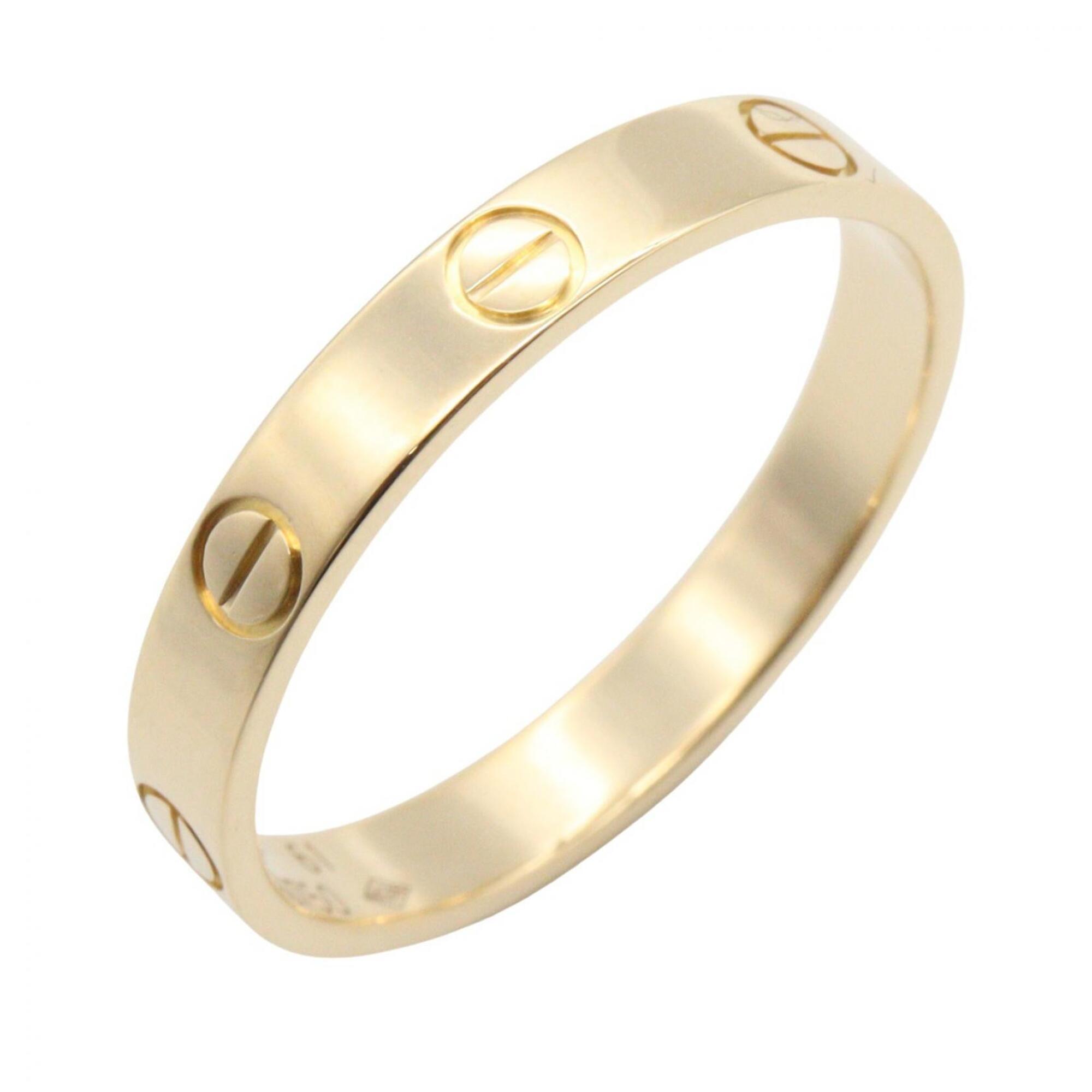 Cartier Mini Love Ring, 18K (Yellow Gold), Men\'s/Women\'s, Gold Tone, B4085061