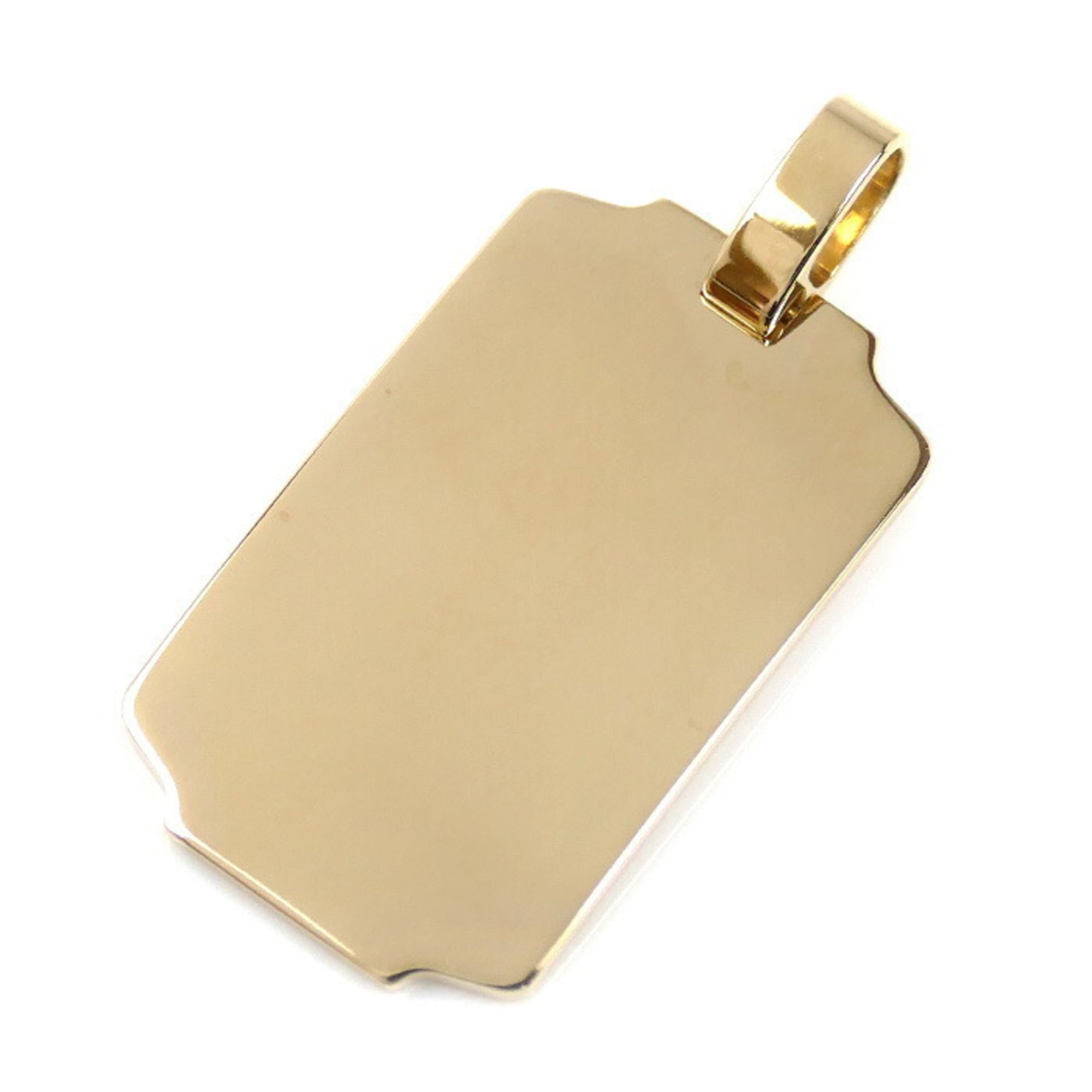 CARTIER 18K Yellow Gold Santos-Dumont Pendant Top B3016600 12.7g Women\'s