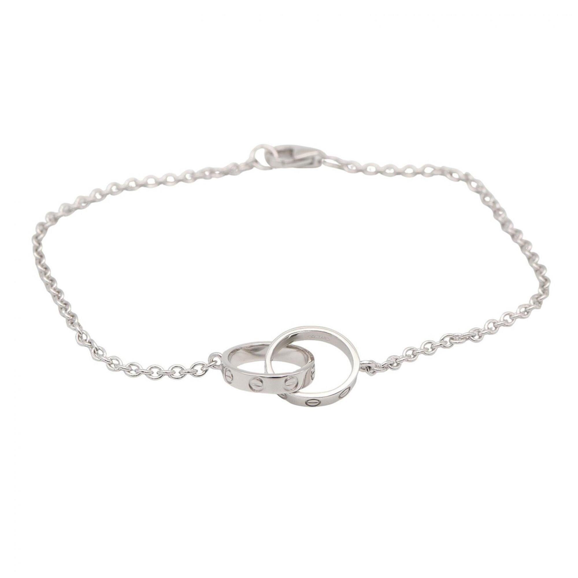 Cartier Baby Love Bracelet, 18K White Gold (18KWG), Silver Tone, B6091200 (Men\'s/Women\'s)