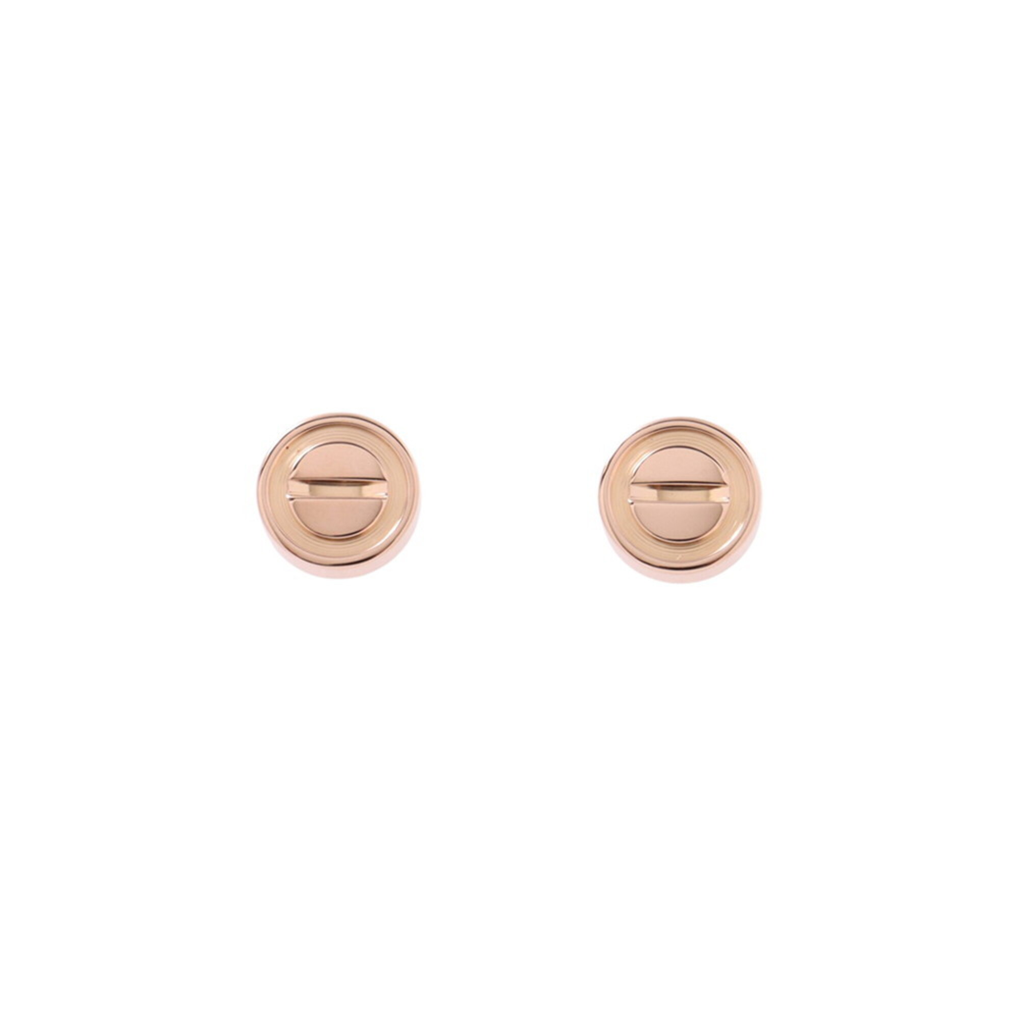 Cartier Love stud earrings, 18KPG pink gold, B8301254.