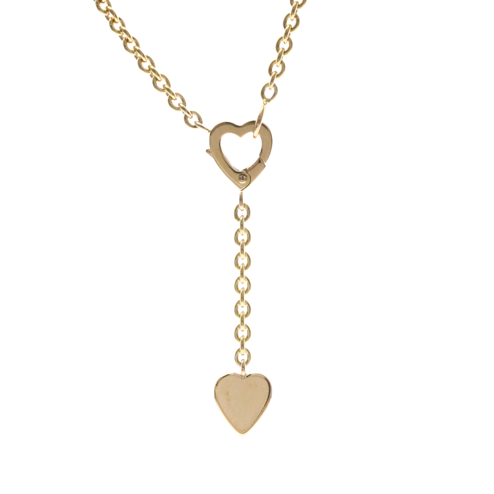Cartier Mon Amour Necklace White Gold (18K) No Stone Men,Women Fashion Necklace (Silver)