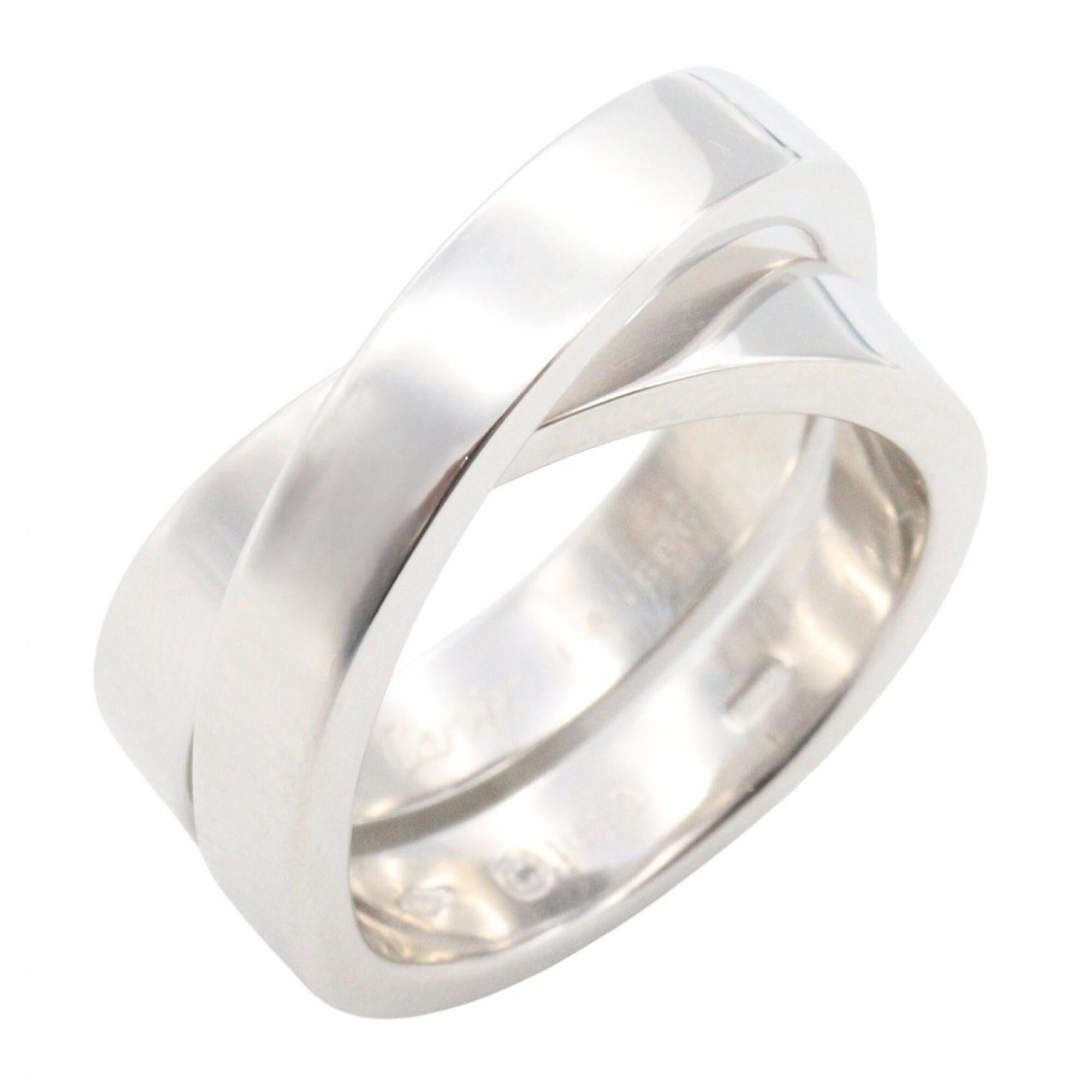 Cartier Paris Ring, 18K White Gold (WG), Women\'s, Silver Tone