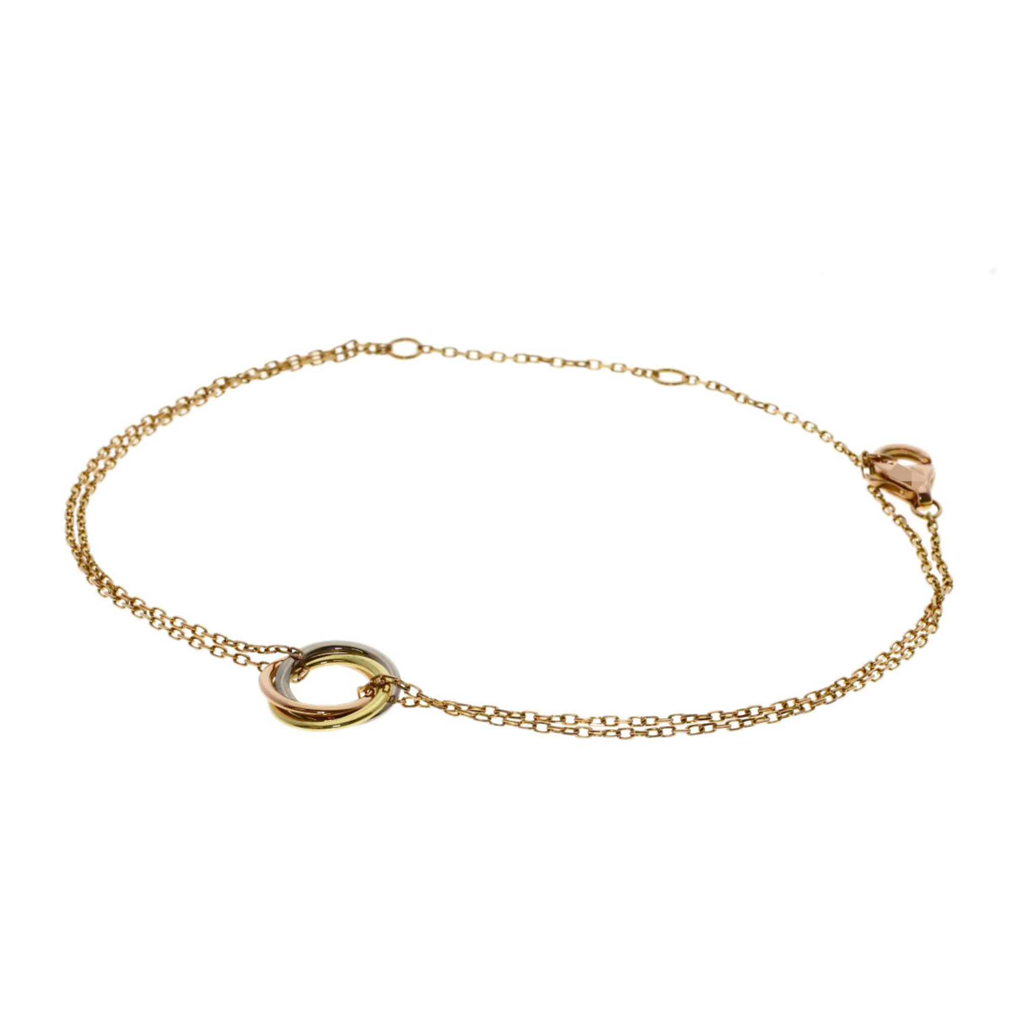 Cartier Trinity Bracelet 18K Yellow Gold/18K White Pink Gold Women\'s CARTIER