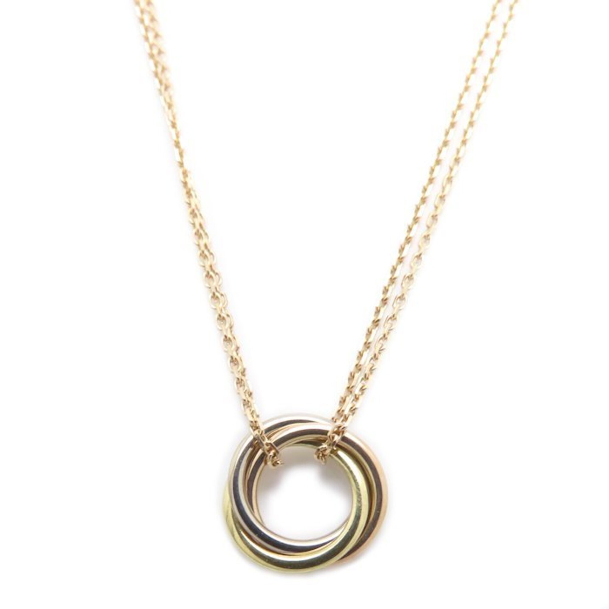 CARTIER Trinity Necklace 18K Women\'s 295685