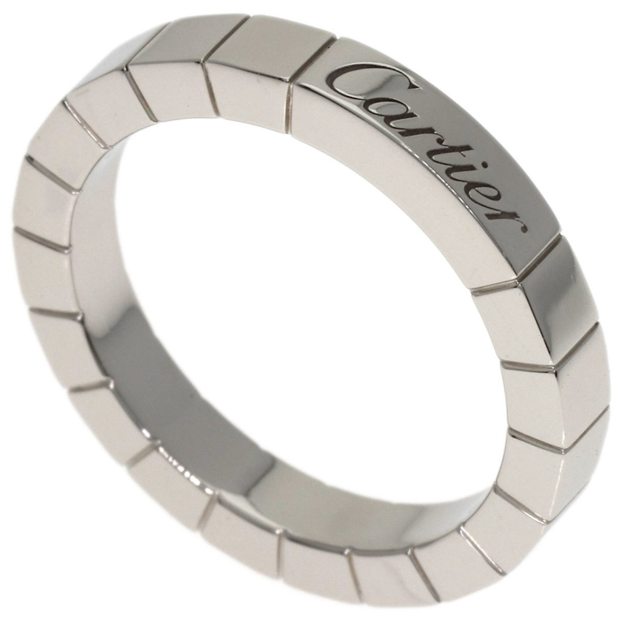 Cartier Lanieres #49 Ring, Platinum PT950, Women\'s (CARTIER)