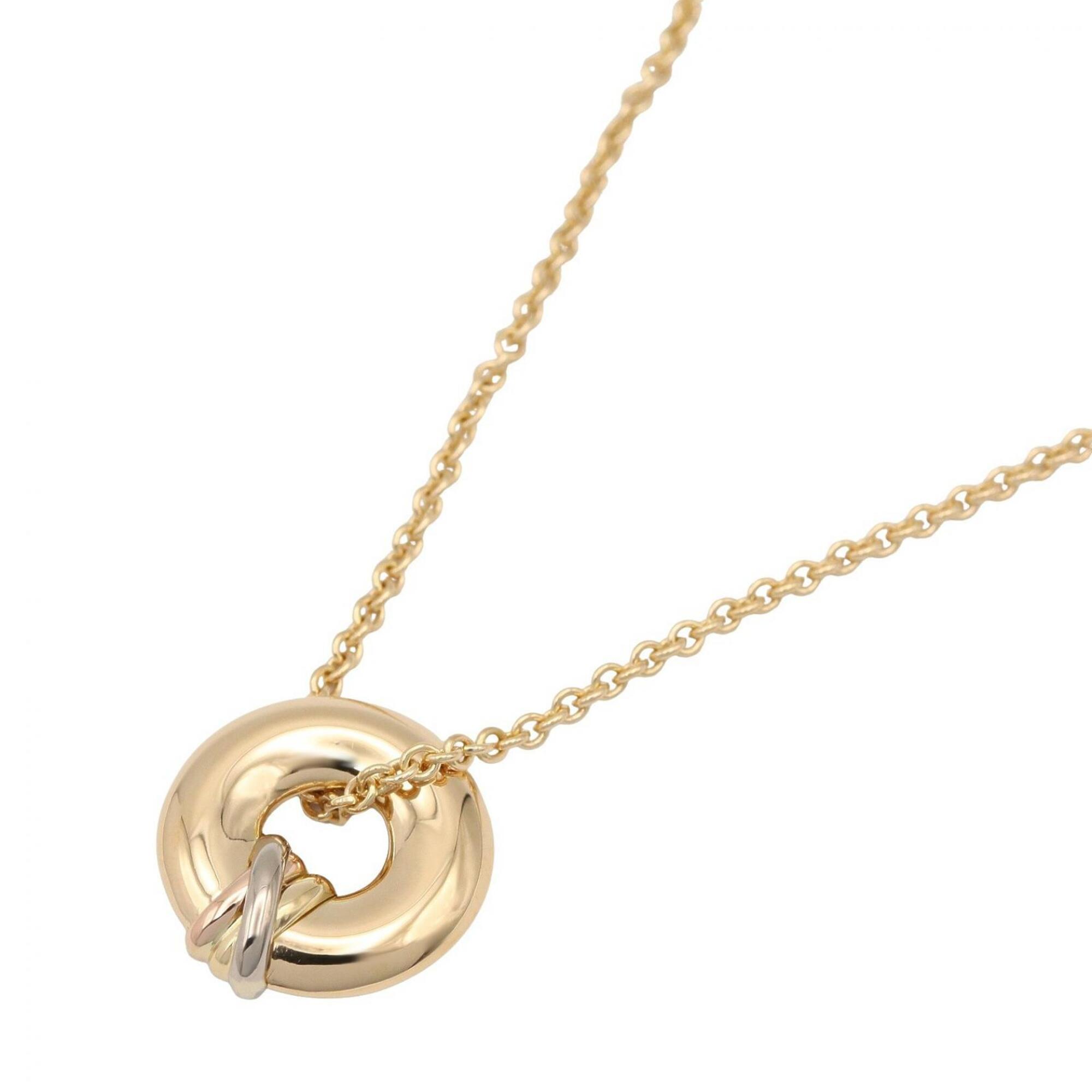Cartier Trinity Thread Necklace - Jewelry 18K (Yellow Gold), 18KWG (White 18KPG (Pink Gold) Men\'s &