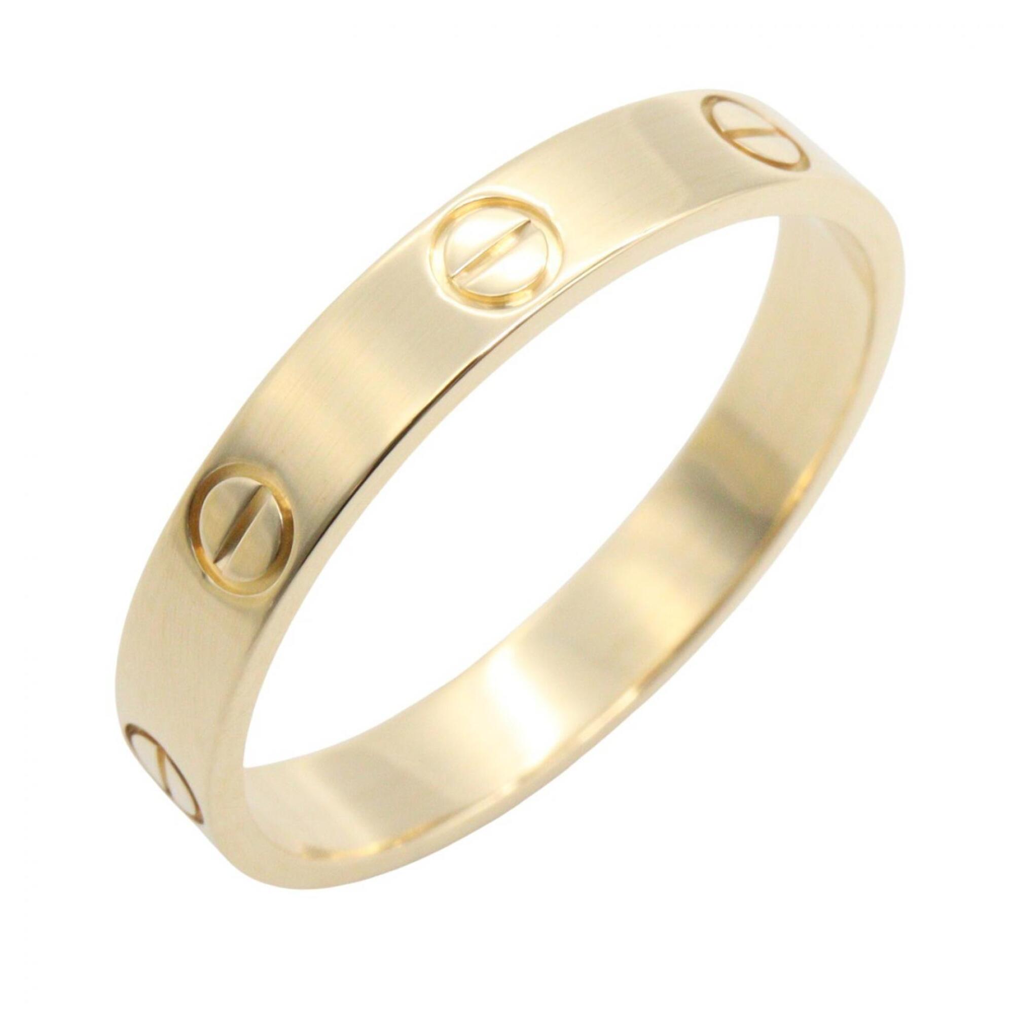 Cartier Mini Love Ring, 18K (Yellow Gold), Men\'s/Women\'s, Gold Tone, B4085000