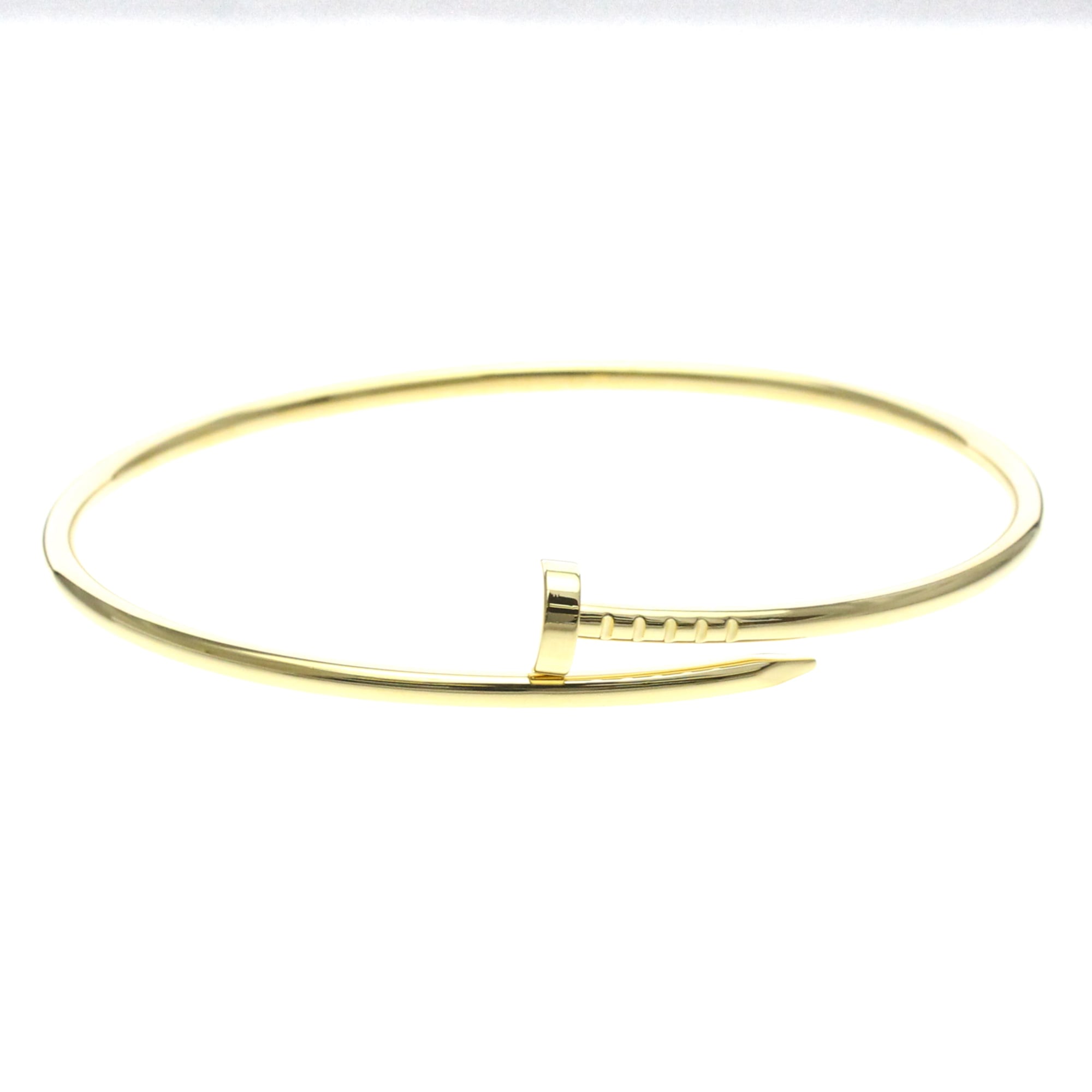 Cartier Juste Un Clou Bangle SM Yellow Gold (18K) No Stone Bangle Gold
