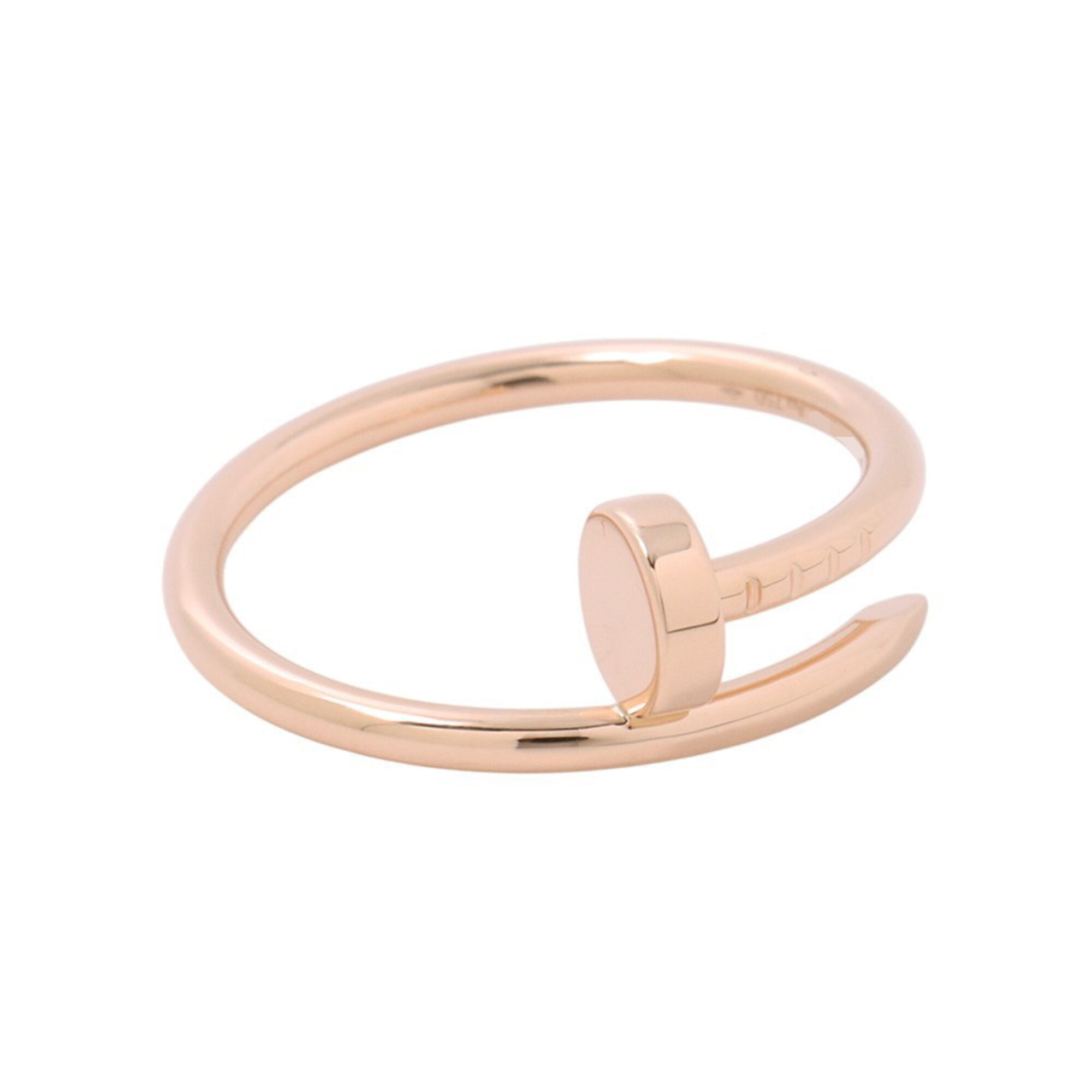 Cartier Juste un Clou Ring SM Small Model 18KPG Pink Gold Size 53 B4225800