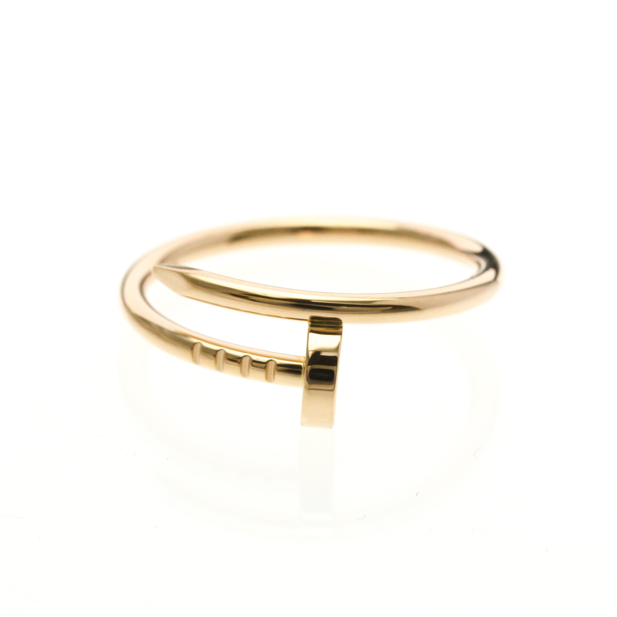 Cartier Juste Un Clou Pink Gold (18K) Fashion No Stone Band Ring Pink Gold